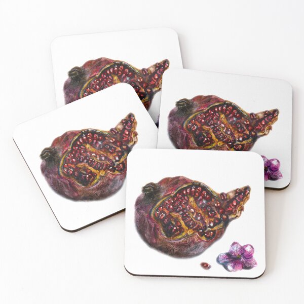 Item preview, Pomegranate with juicy bright grains designed and sold by OksArt22.