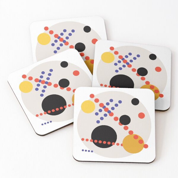 Item preview,  Suprematist malevich inspired minimalist circles composition 5 designed and sold by Ricogfx.