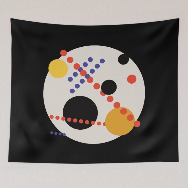 Item preview,  Suprematist malevich inspired minimalist circles composition 5 designed and sold by Ricogfx.