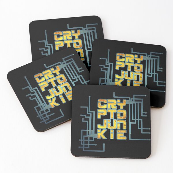 Item preview, crypto junkie designed and sold by Lefteris Betsis.