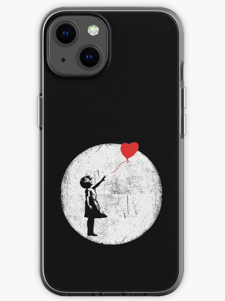 Coque Iphone Ballon Girl Banksy Par Belugastore Redbubble