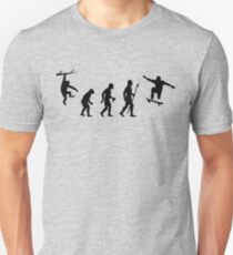 Funny Skateboarding Evolution Unisex T-Shirt