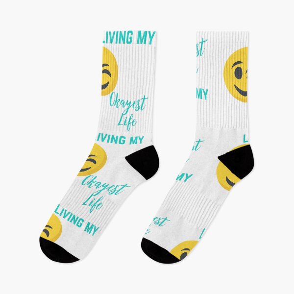 Item preview, Living my okayest life designed and sold by DasaMerch.