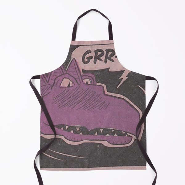 Item preview, Purple Dinosaur Comic GRR-RR!, cartoon illustration designed and sold by Nostrathomas66.