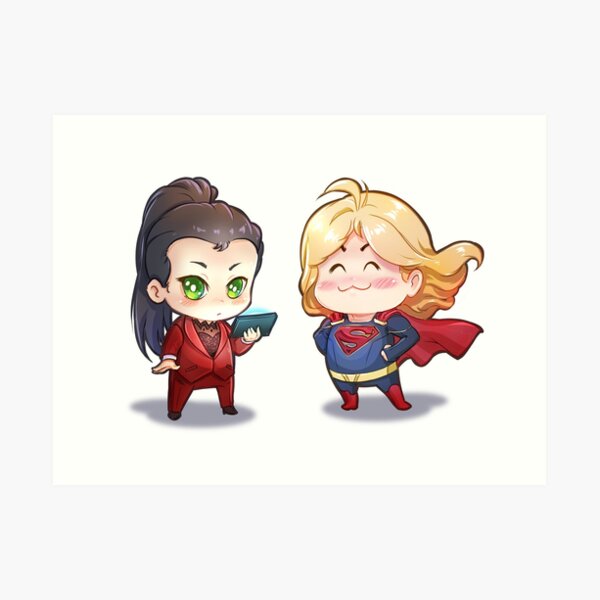 Supercorp Chibi Art Print