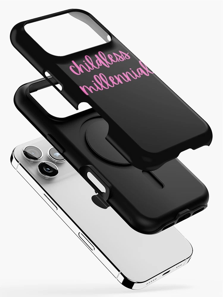 Thumbnail 2 of 4, iPhone Case, Childless Millennial Pink  designed and sold by DesignsofNote.