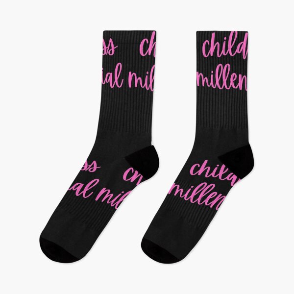 Item preview, Childless Millennial Pink  designed and sold by DesignsofNote.