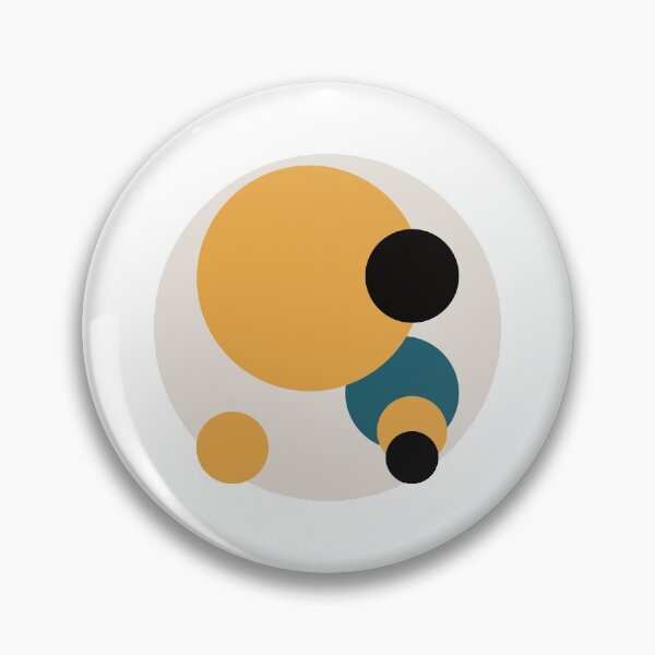 Item preview, Suprematist malevich inspired minimalist circles composition 7 designed and sold by Ricogfx.