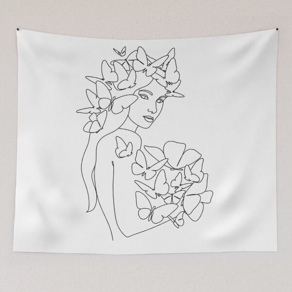 Item preview, Butterfly Soul  designed and sold by OneLinePrint.