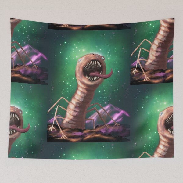 Item preview, Monstrous space worm designed and sold by Matt Corrigan.