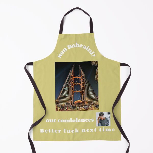 Item preview, "Condolences to non Bahrainis"  (white text) designed and sold by skoumpourdides.