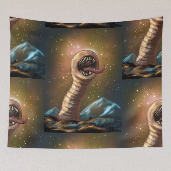 Item preview,  Monstrous space worm designed and sold by Matt Corrigan.