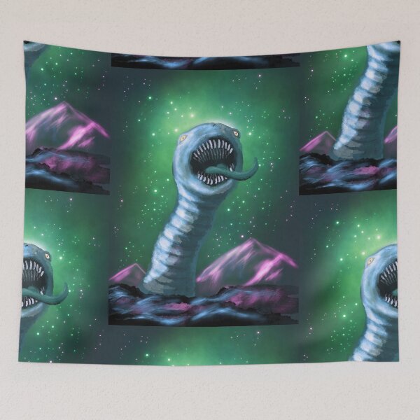 Item preview, Monstrous space worm designed and sold by Matt Corrigan.