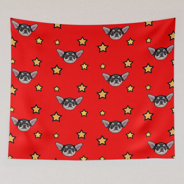 Item preview, Chiwawa Dog Cartoon With Stars designed and sold by jaggerstudios.