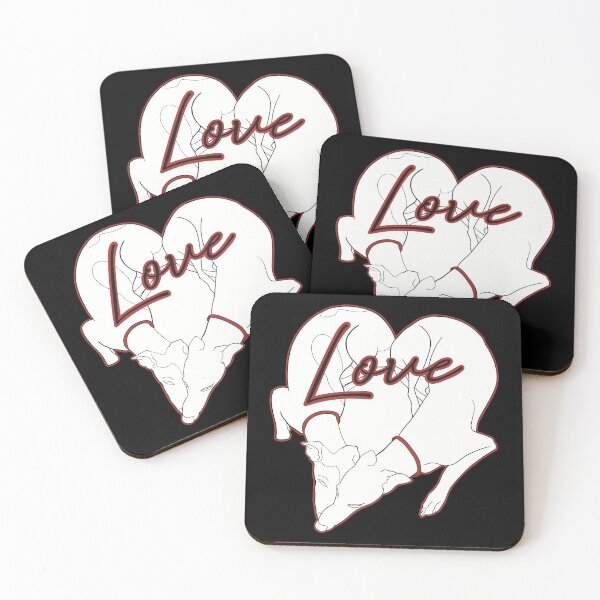 Item preview, Adorable Greyhound dog design shaped in a heart with the word love inside, with red details designed and sold by ThisIggyLife.