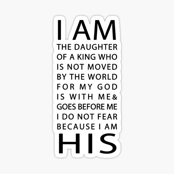 Christian Quote Sticker