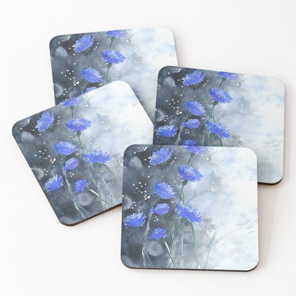 Item preview, Garden Cornflowers #2 designed and sold by Taphath Foose.