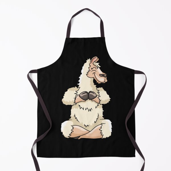 Item preview, Yoga fluffy llama funny design designed and sold by ARTemyzz.