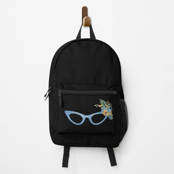 Item preview, Blue Cat Eye Glasses With A Floral Bouquet designed and sold by Primroaddesigns.