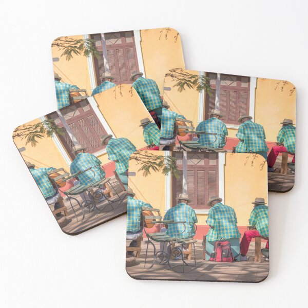 Item preview, Street musicians in Trinidad, Cuban music designed and sold by Delphimages Art.