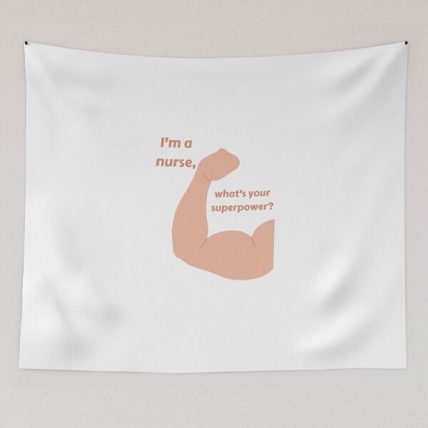 Item preview, I'm a nurse, what's your superpower? designed and sold by MaltesShop.