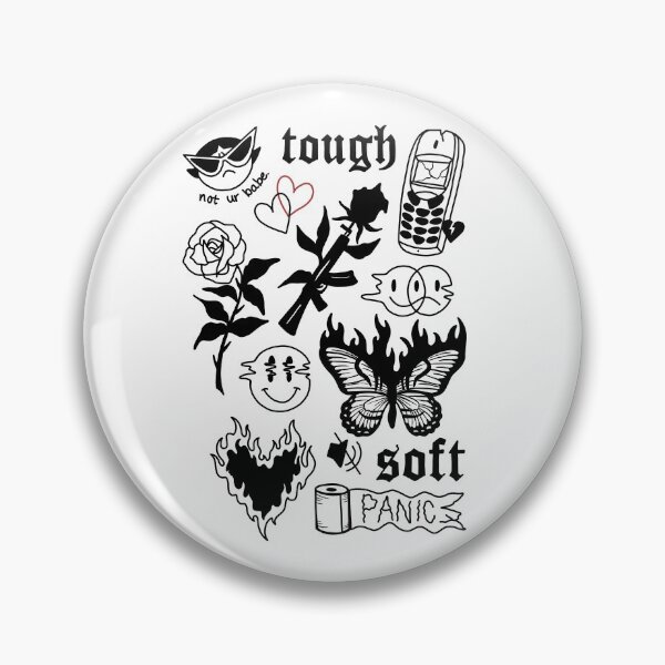 Item preview, Emotionally exhausted , mental health matters sticker pack designed and sold by lucky-fern.