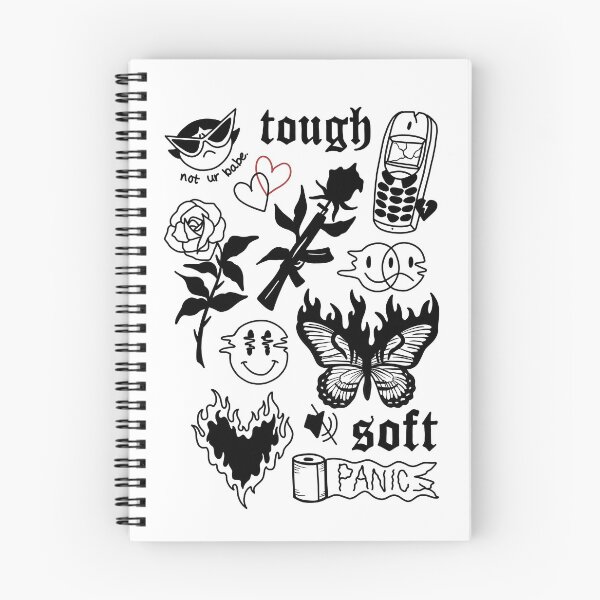 Item preview, Emotionally exhausted , mental health matters sticker pack designed and sold by lucky-fern.