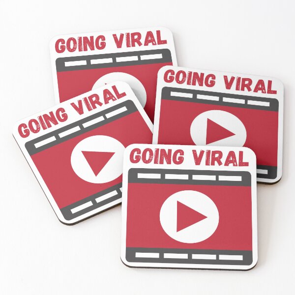 Item preview, GOING VIRAL Video Makers Slogan Design for Film Creators designed and sold by luvvvvvit.