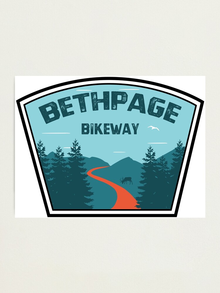 Bethpage Bikeway Photographic Print