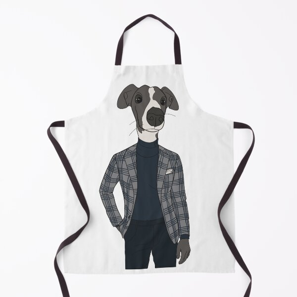 Item preview, Adorable Italian greyhound sporting a super dapper mens suit designed and sold by ThisIggyLife.