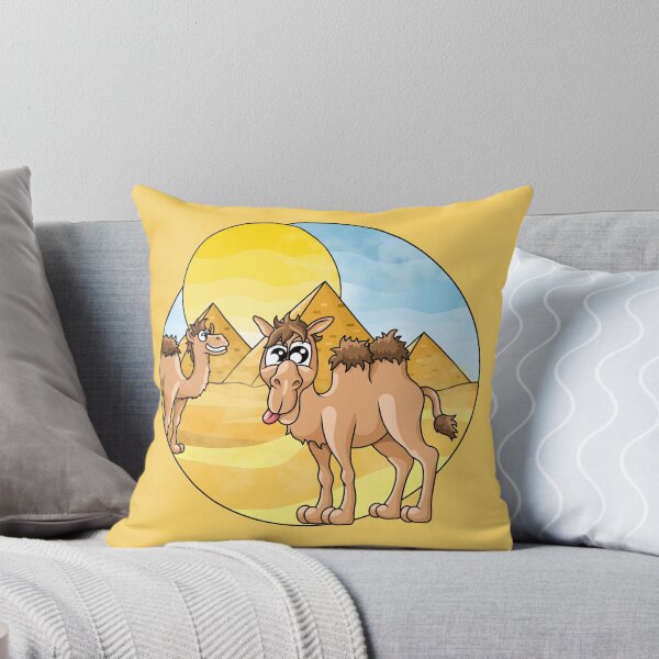 Item preview, Cute camels desert with pyramids designed and sold by ARTemyzz.