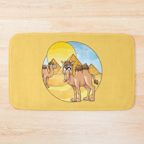 Item preview, Cute camels desert with pyramids designed and sold by ARTemyzz.