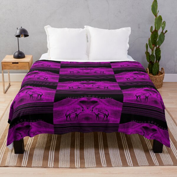 Item preview, Desert Resilience Dune Antelope Purple and Black designed and sold by SpiritGifts.