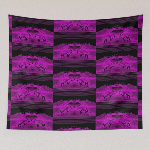 Item preview, Desert Resilience Dune Antelope Purple and Black designed and sold by SpiritGifts.