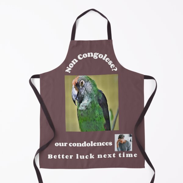 Item preview, "Condolences to non Congolese"  (white text) designed and sold by skoumpourdides.