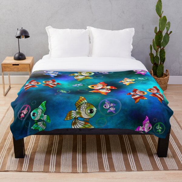 Aperçu de l'œuvre Aquarium de poissons du ciel créée et vendue par fluffibee.