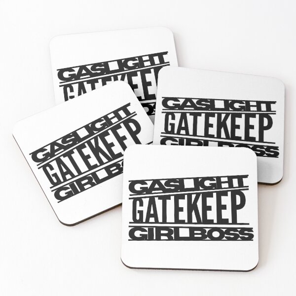 Item preview, gaslight gatekeep girlboss designed and sold by nevertheless-.