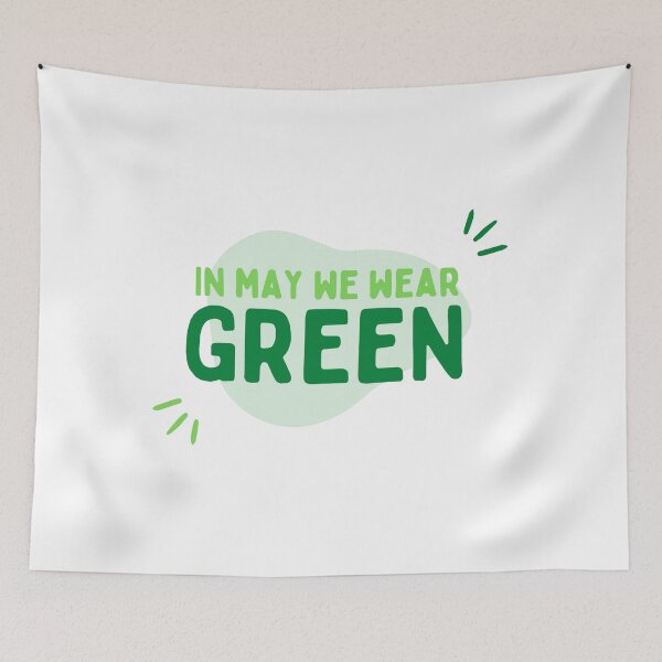 Item preview, In May We Wear Green designed and sold by mo-designz.