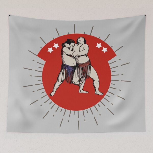 Item preview, Sumo wrestling emblem designed and sold by SidTastic .