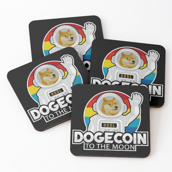 Item preview, DOGE COIN TO THE MOON! designed and sold by amalonzoart.