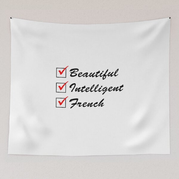 Item preview, Beautiful Intelligent French designed and sold by jaycartoonist.