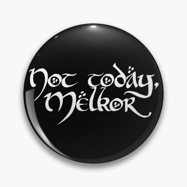 Item preview, Not Today, Melkor (white print) designed and sold by Raccoon  Trash.