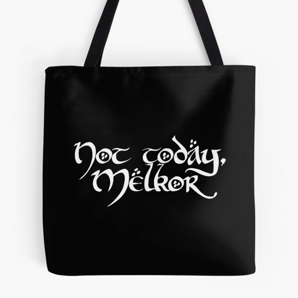 Item preview, Not Today, Melkor (white print) designed and sold by Raccoon  Trash.