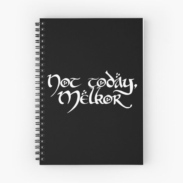 Item preview, Not Today, Melkor (white print) designed and sold by Raccoon  Trash.