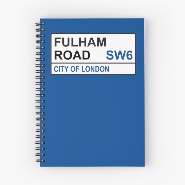 Item preview, Chelsea Football Team Fulham Road Street Sign designed and sold by DelfDesign.