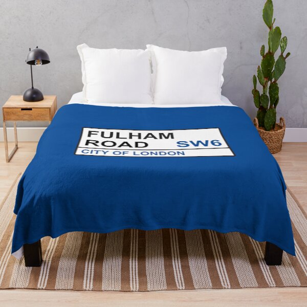 Item preview, Chelsea Football Team Fulham Road Street Sign designed and sold by DelfDesign.