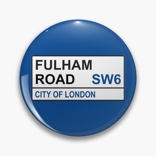 Item preview, Chelsea Football Team Fulham Road Street Sign designed and sold by DelfDesign.