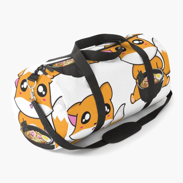 Item preview, Wholesome Fox Eating Ramen designed and sold by kindtoearth.