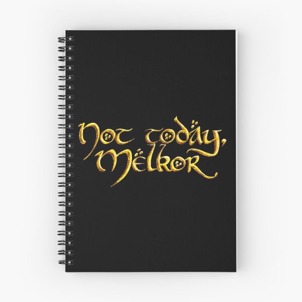 Item preview, Not Today, Melkor (gold) designed and sold by Raccoon  Trash.