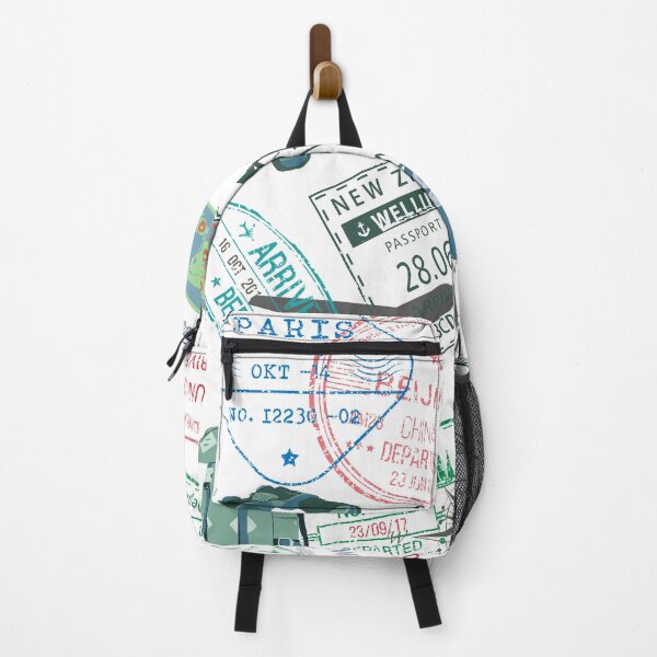 Item preview, Series Of World Travel Passport Stamps designed and sold by stylish-with-us.
